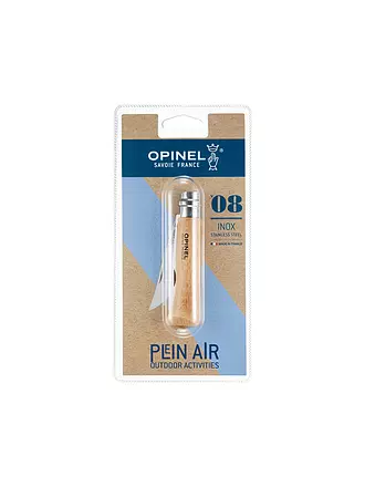 OPINEL | Couteau Blister N°08 Acier Inoxydable | 
